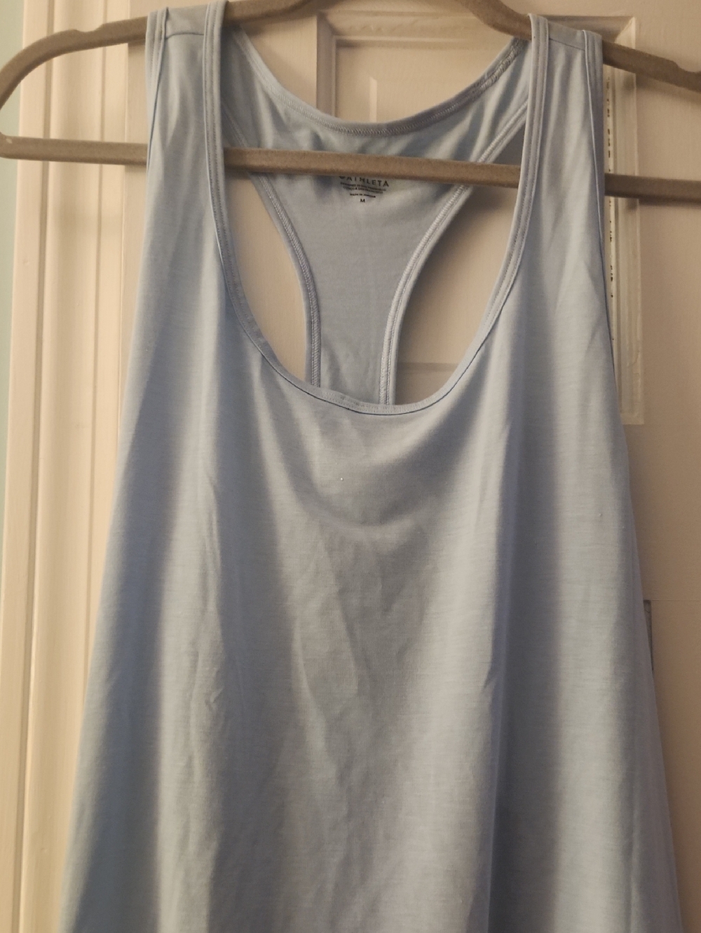 NWT Athleta Light Blue Racerback Tank Top